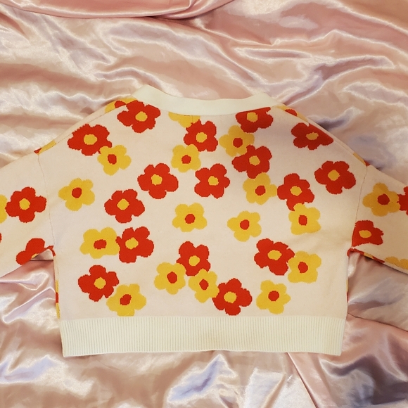 Flower print sweater - Picture 3 of 5